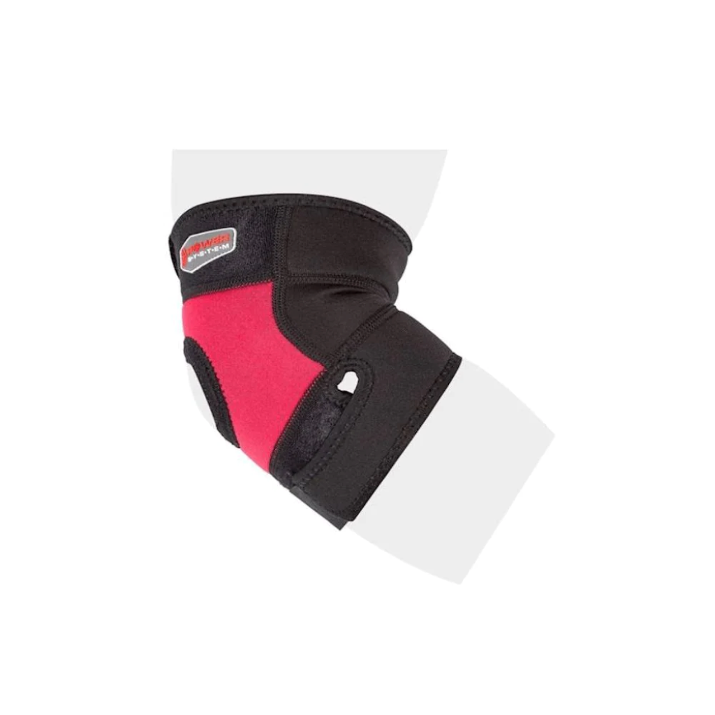 Suport din Neopren pentru Genunchi, Power System, Neoprene Brace Neo Knee Support, Red