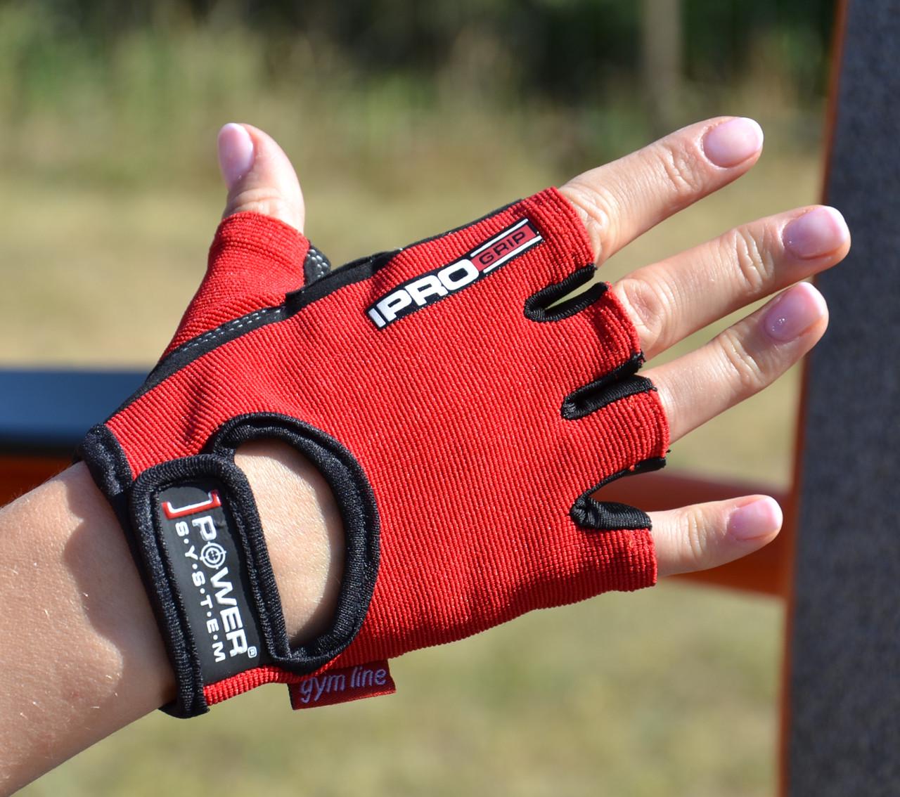 Manusi Fitness, Power System, Pro Grip Gym Line, Red