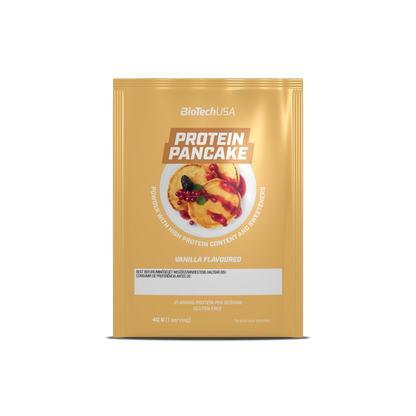 Premix de Clatite Proteice, BioTechUSA, Protein Pancake, 40g, Vanilla
