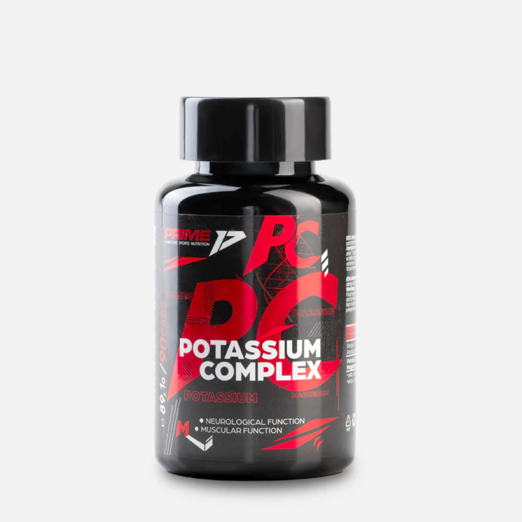 Complex Potasiu, Prime Supplements, Potassium Complex, 90 Capsule