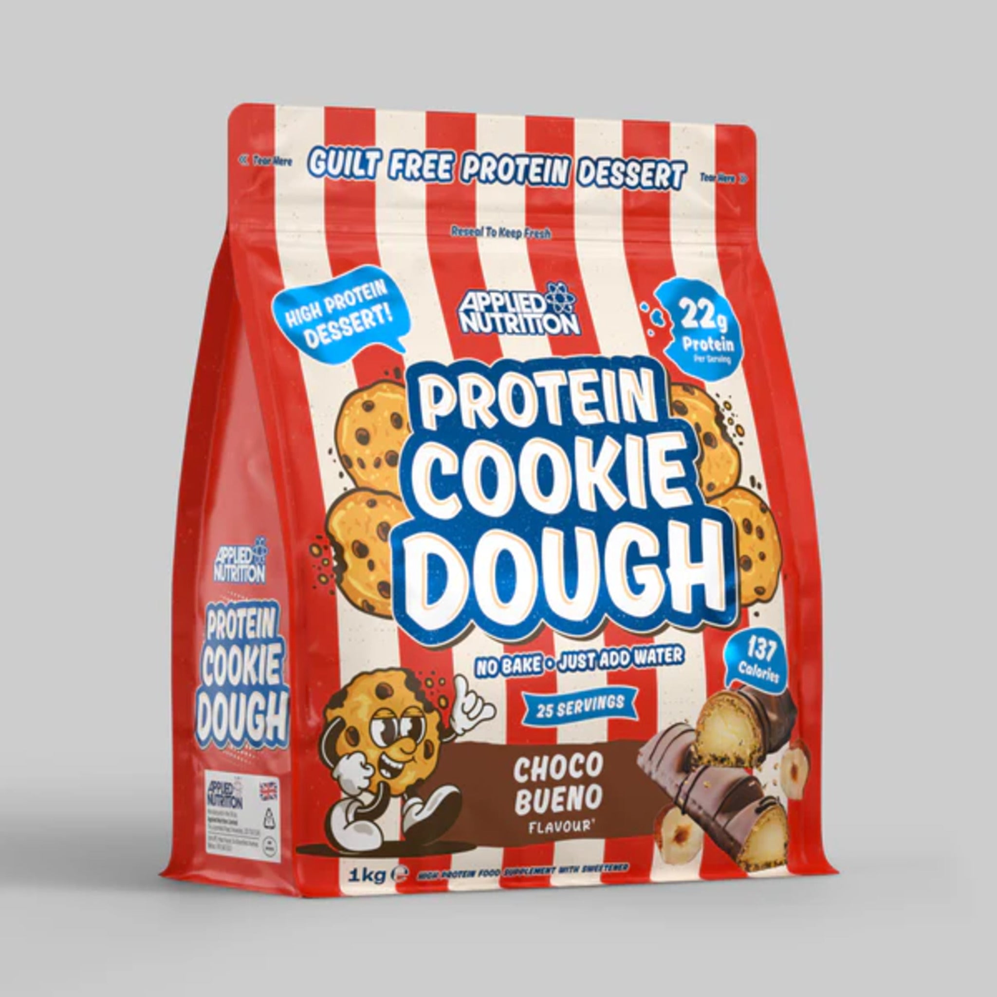 Cookie Dough, Applied Nutrition, Protein Cookie Dough, 1000g