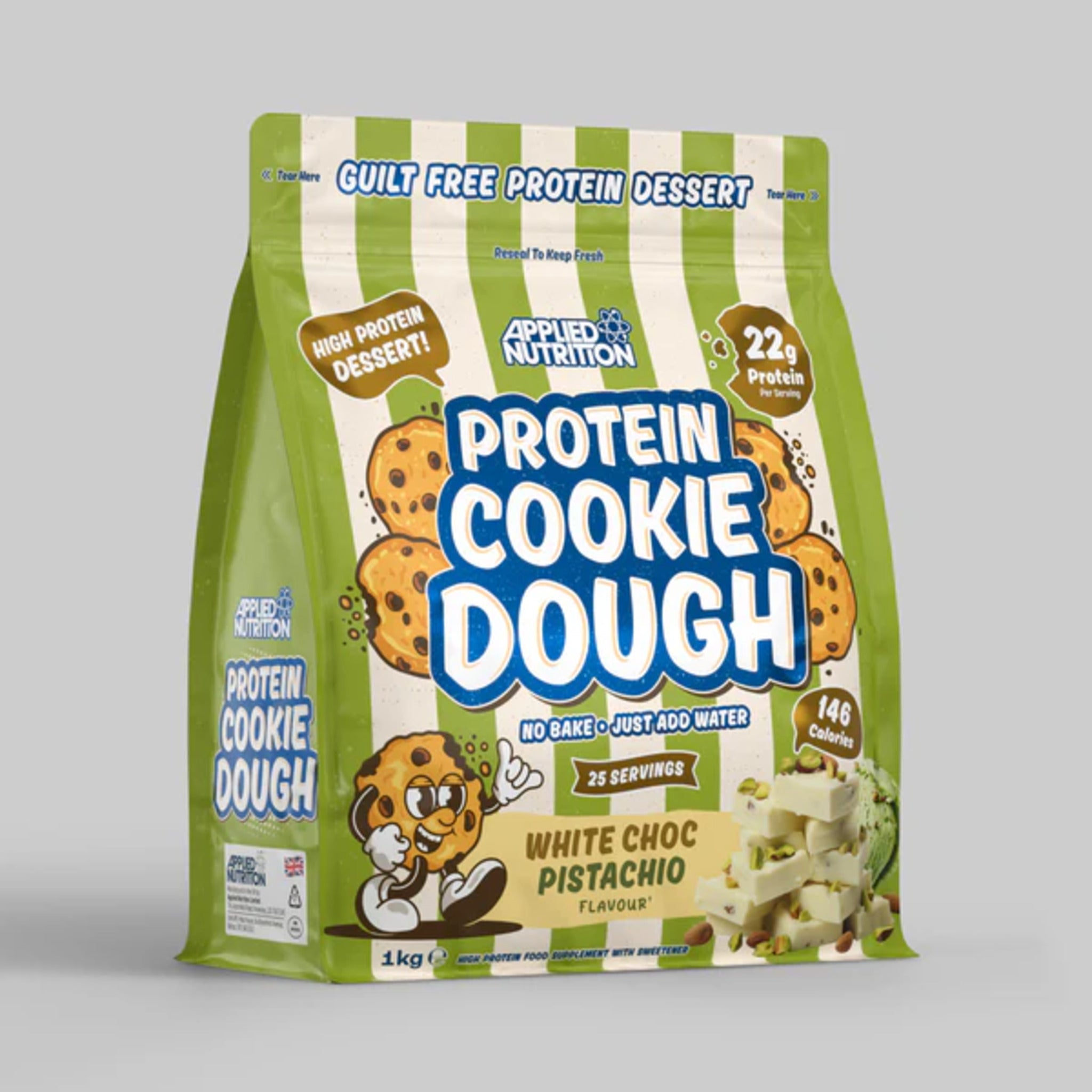 Cookie Dough, Applied Nutrition, Protein Cookie Dough, 1000g