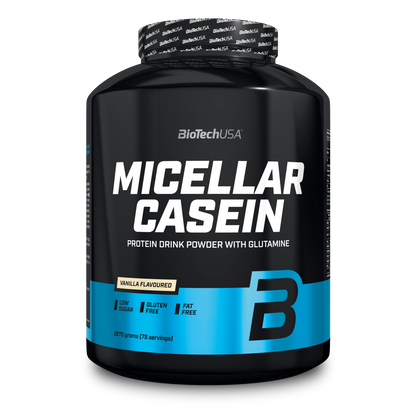 Proteina Cazeina Micelara, BioTechUSA, Micellar Casein, 2270g, Vanilia
