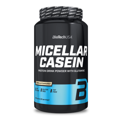 Proteina Cazeina Micelara, BioTechUSA, Micellar Casein, 908g, Vanilla