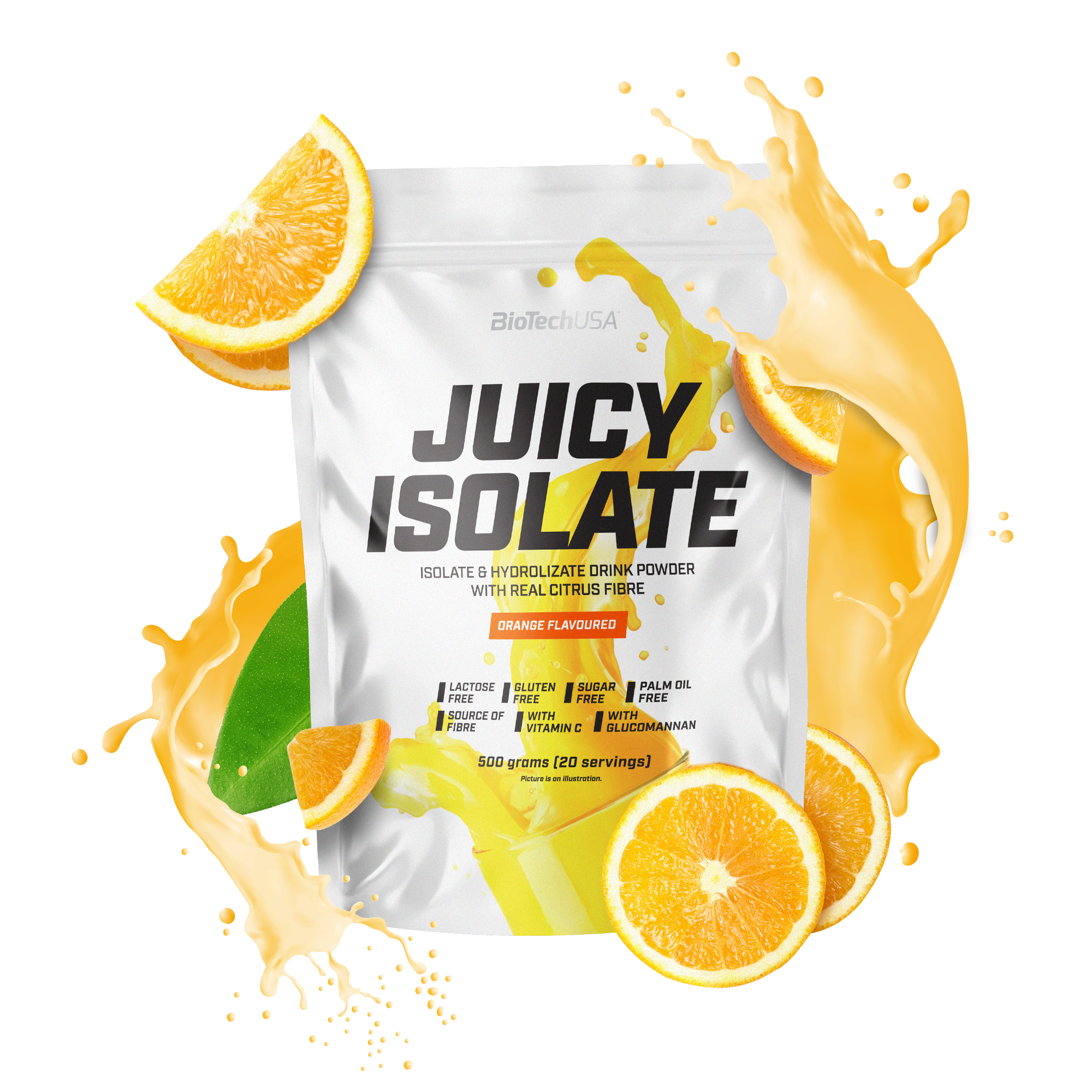 Proteina Izolata Juicy, BioTechUSA, Juicy Isolate, 500g