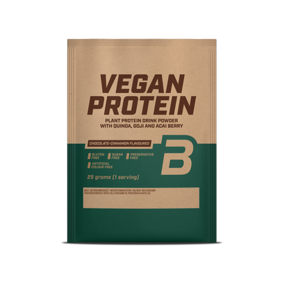 Proteina Vegana, BioTechUSA, Vegan Protein, 25g, Chocolate-Cinnamon