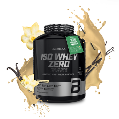 Proteina din Zer, BioTechUSA, Iso Whey Zero Black, 1816g, Vanilla