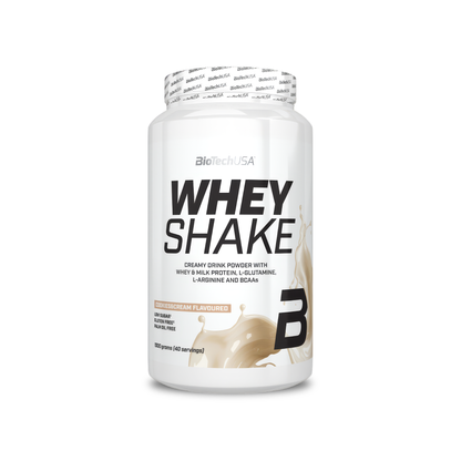 Proteina din Zer, BioTechUSA, Whey Shake, 1000g, Cookies&Cream