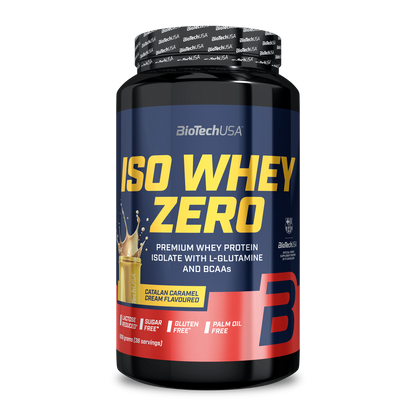 Proteina din Zer Izolat, BioTechUSA, Iso Whey Zero x FC Barcelona, 908g