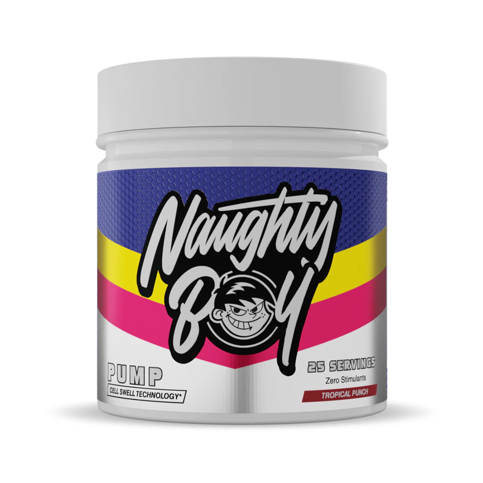 Pre-Workout fara Cafeina, Naughty Boy, Pump Zero Stimulants, 400g