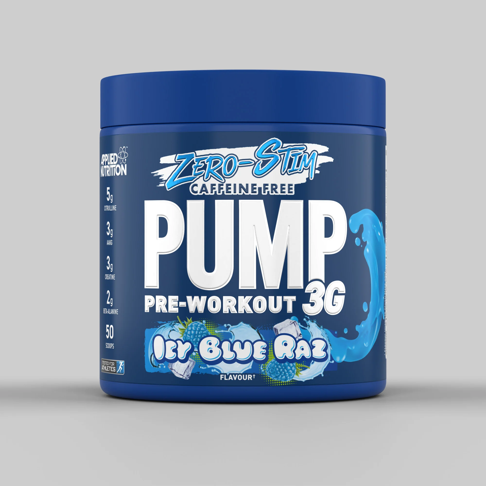 Pre-Workout, Applied Nutrition, PUMP 3G, Zero Stim, 375g, fara cafeina