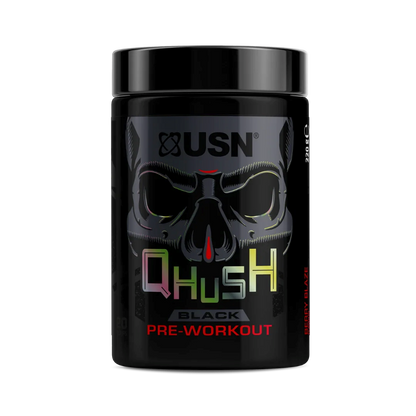 Pre-Workout, USN, Q-Hush Black Pre-Workout, 220g