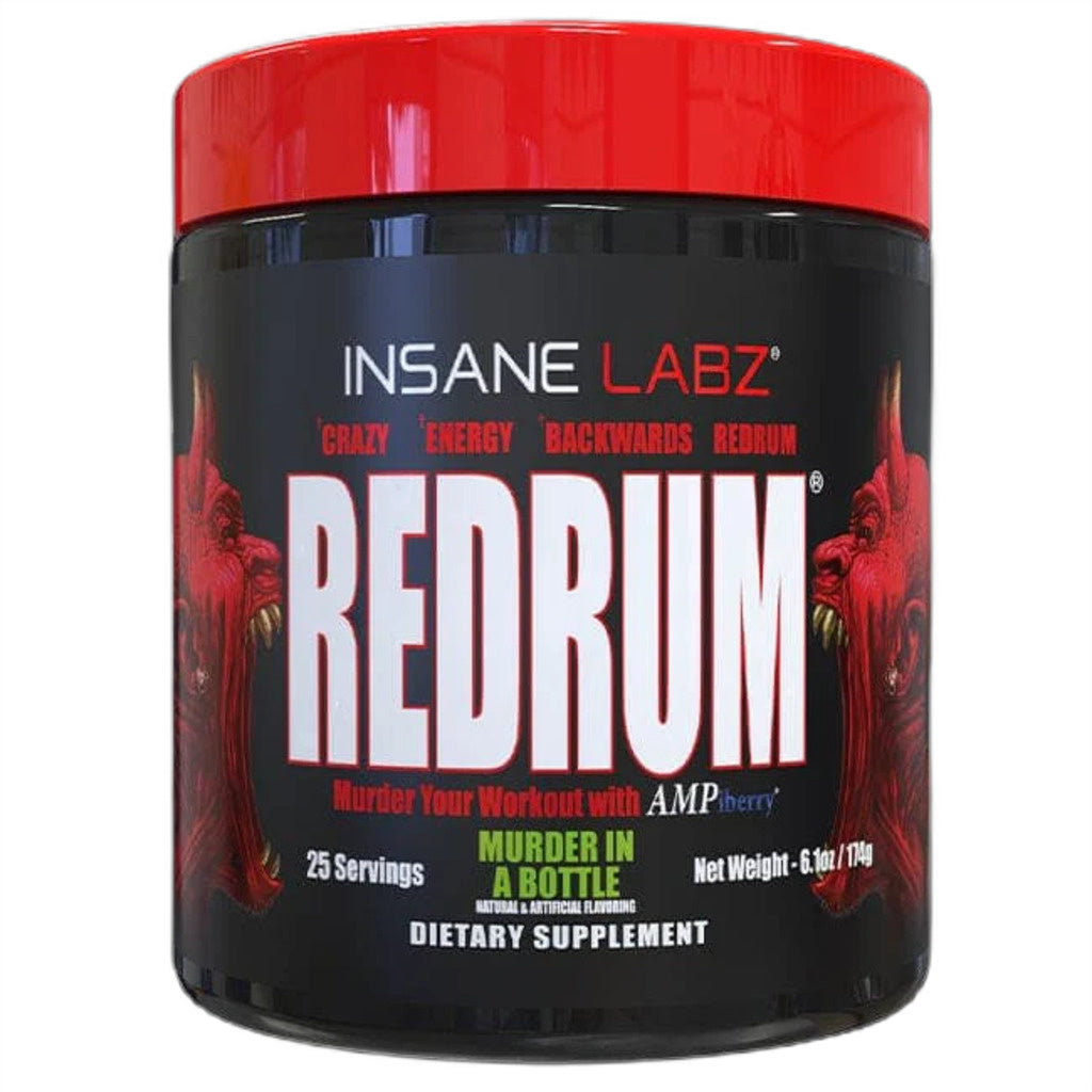 Pre-Workout, Insane Labz, Redrum ( 25 Servings )