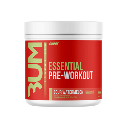 Pre-Workout Pulbere, RAW Nutrition, CBUM Series, Essential- Pre, 30 de Portii