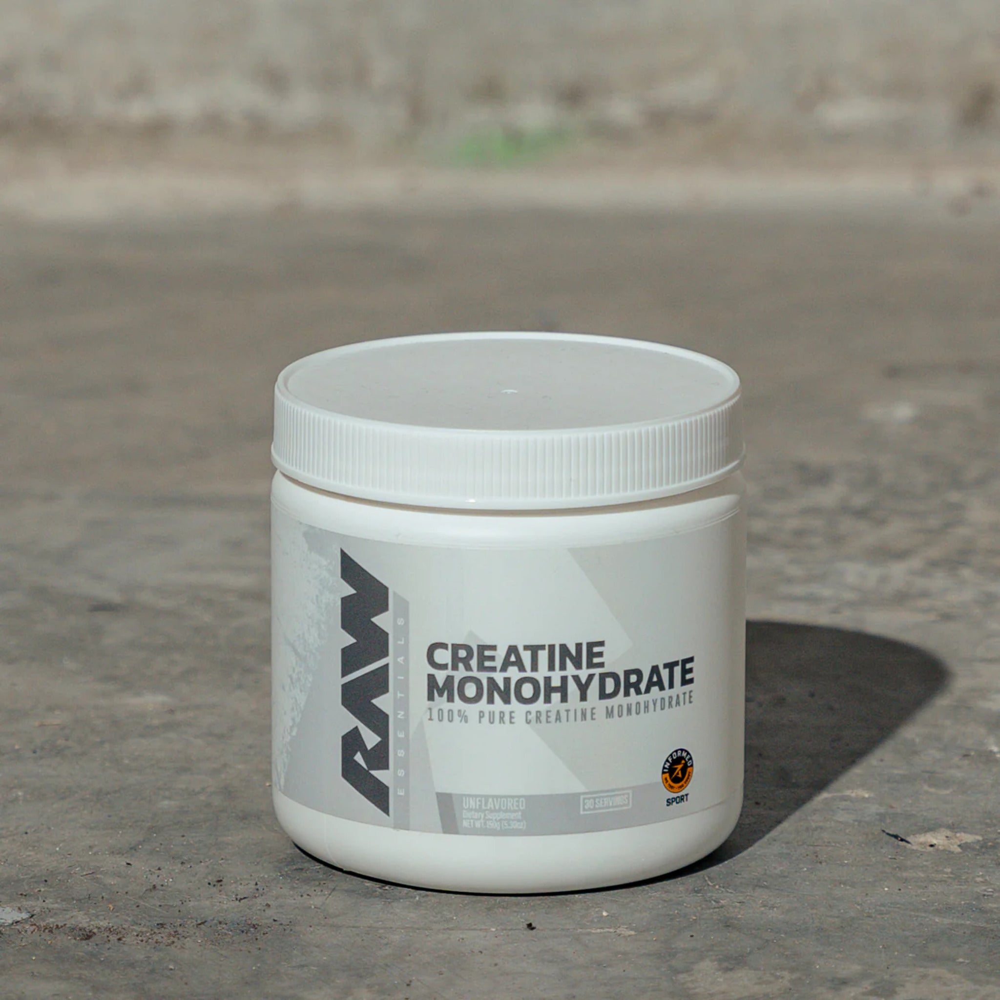 Creatina Monohidrat, RAW Nutrition, 100% Creatine Monohydrate, 250g