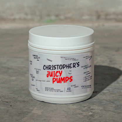 Pre-Workout fara Stimulenti, RAW Nutrition, Christopher's Juicy Pumps Stim-Free, 480g