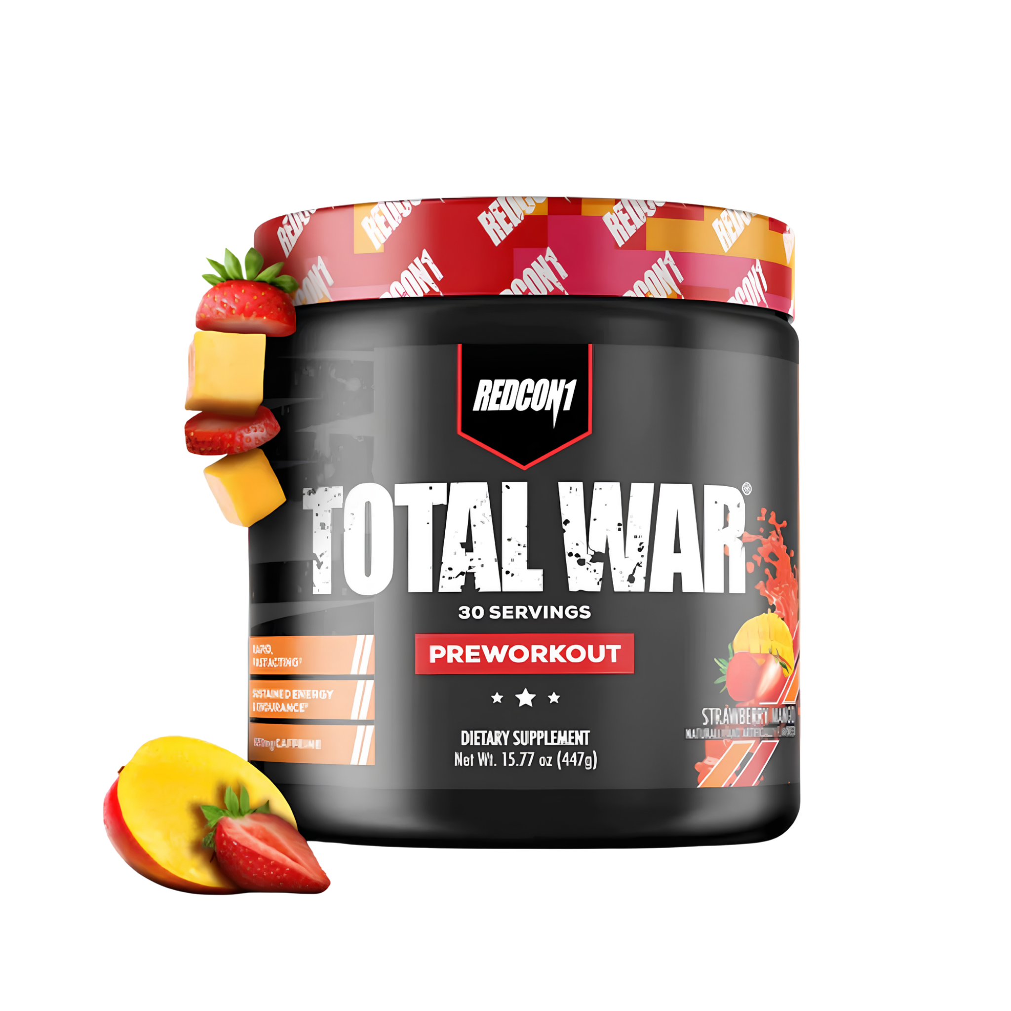 Pre-Workout, RedCon1, Total War, 441g