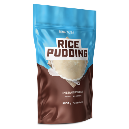 Budinca de Orez Fara Aroma, Pulbere, BioTechUSA, Rice Pudding All Natural, 3000g