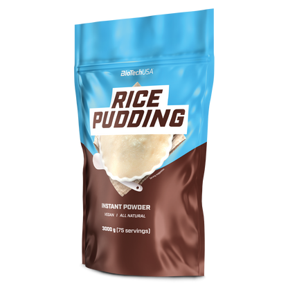 Budinca de Orez Fara Aroma, Pulbere, BioTechUSA, Rice Pudding All Natural, 3000g