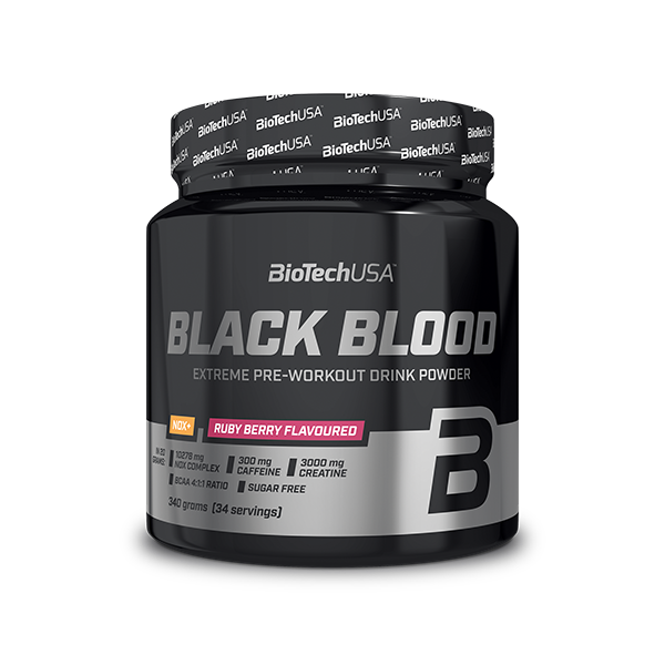 Pre-Workout, BioTechUSA, Black Blood NOX+, 340g