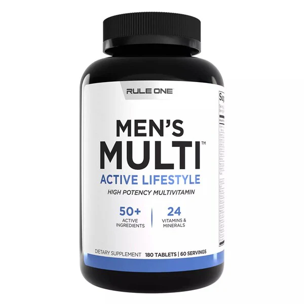 Complex Vitamine si Minerale, Rule One, Men's Multi Active Lifestyle, 180 Tablete