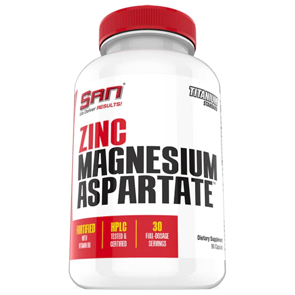 ZMA, San Nutrition, Zinc Magnesium Aspartate, 90 Capsule