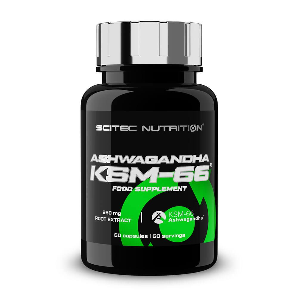Extract de Ashwagandha, Scitec Nutrition, Ashwagandha KSM-66, 60 Capsule