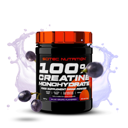 Creatina Monohidrata, Scitec Nutrition, 100% Creatine Monohydrate, 300g