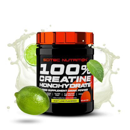 Creatina Monohidrata, Scitec Nutrition, 100% Creatine Monohydrate, 300g