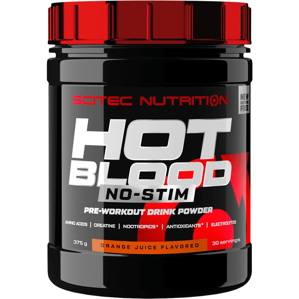 Pre-Workout fara Stimulenti, Scitec Nutrition, Hot Blood No-Stim, 375g