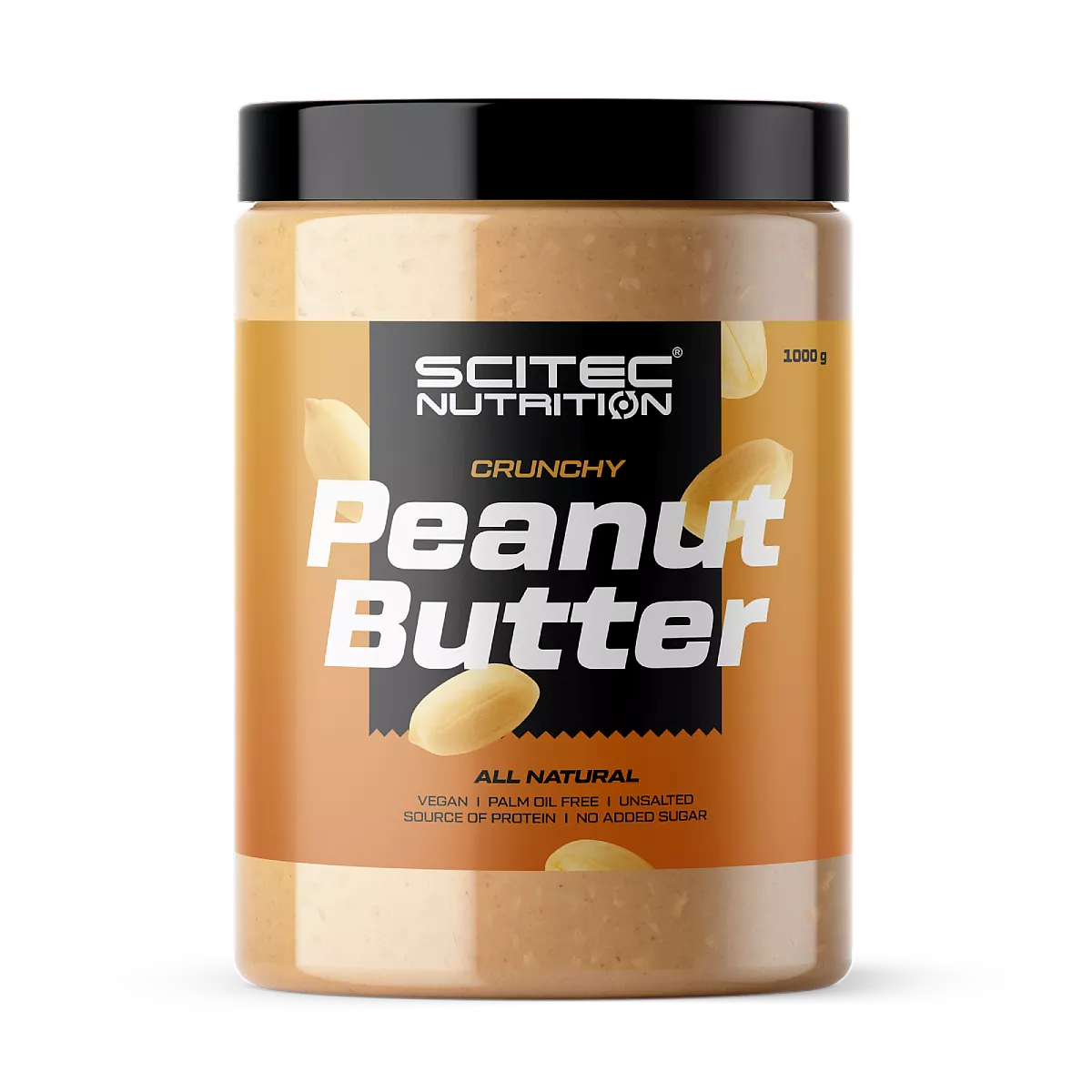Unt de Arahide, Scitec Nutrition, Peanut Butter, 1000g
