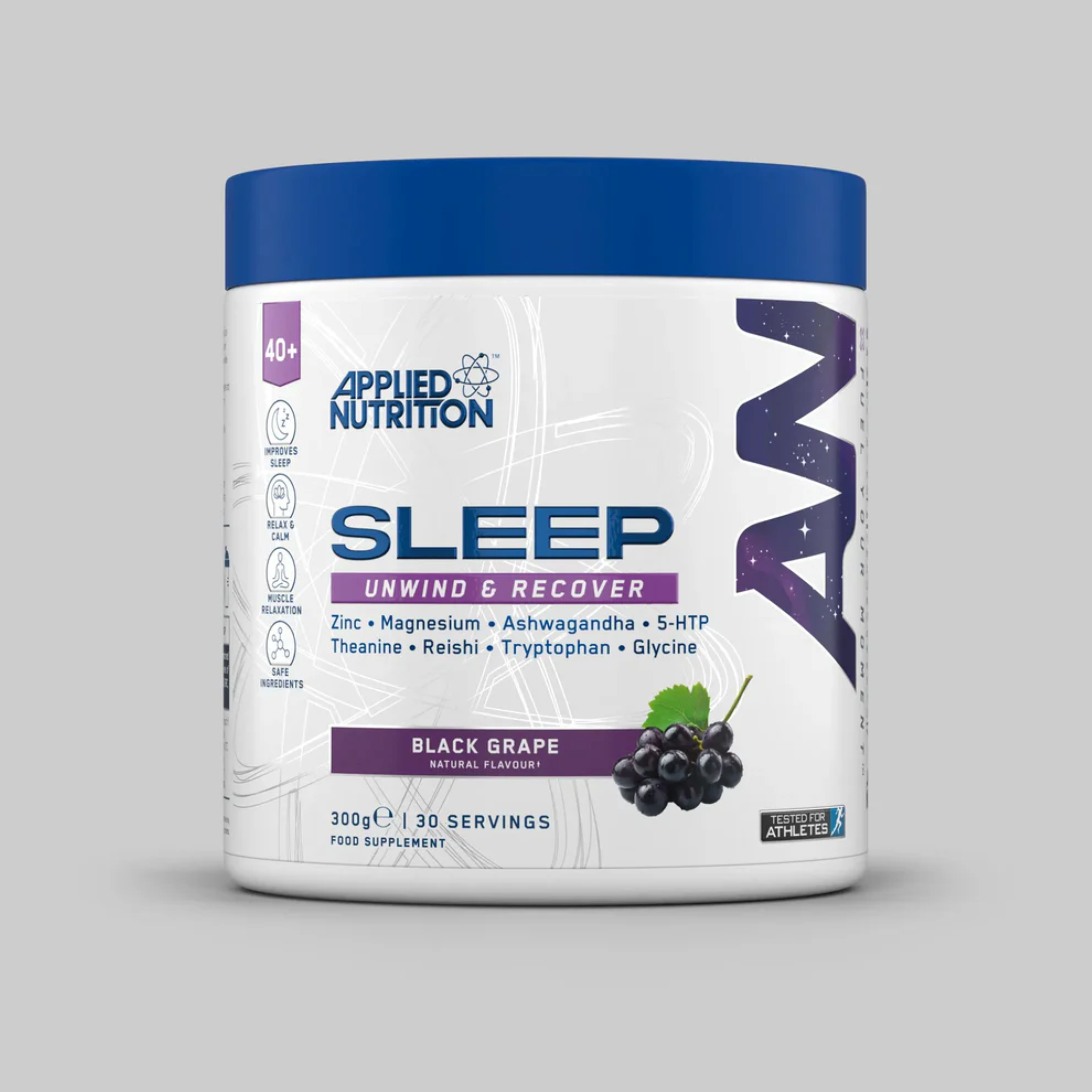 Supliment pentru Igiena Somnului, Applied Nutrition, Sleep, Unwind & Recover, 300g