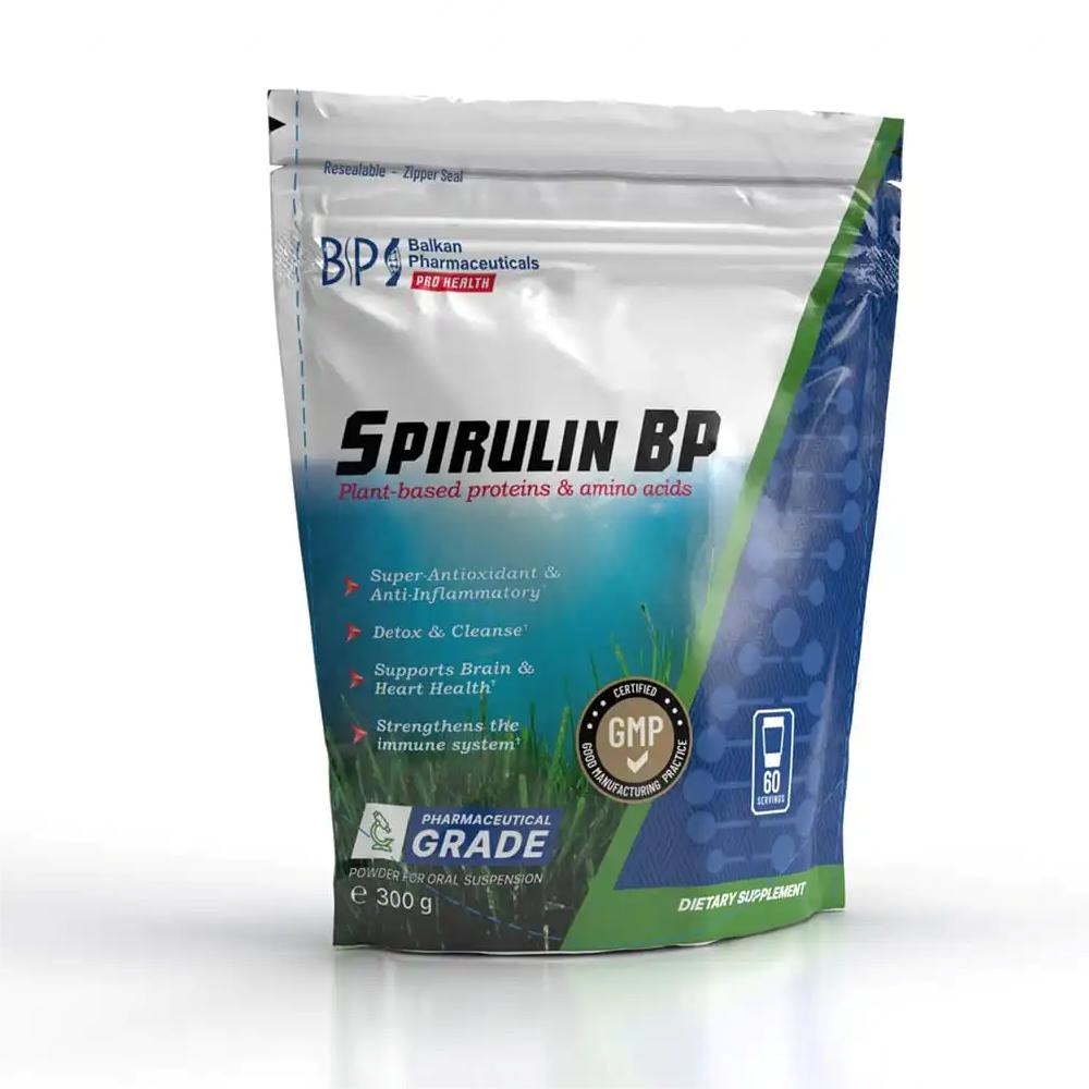 Spirulina Pudra, Balkan Pharmaceuticals, Spirulin BP, 300g