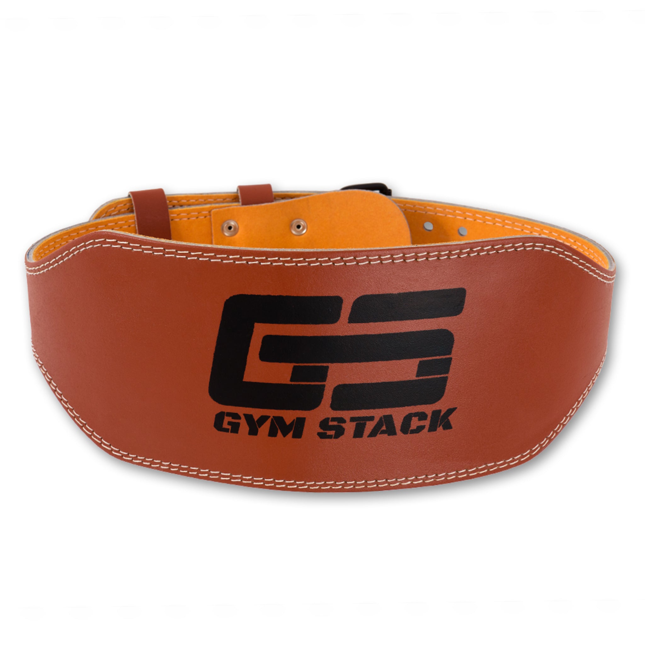 Centura Culturism, Gym Stack, Leather Weight Lifting Belt, Maro