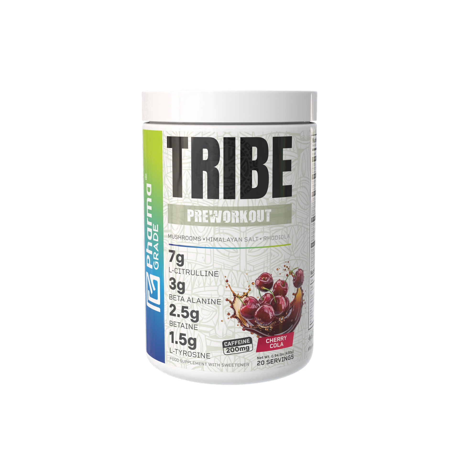 Pre-Workout, Pharma Grade, Tribe Pre-Workout, 430g