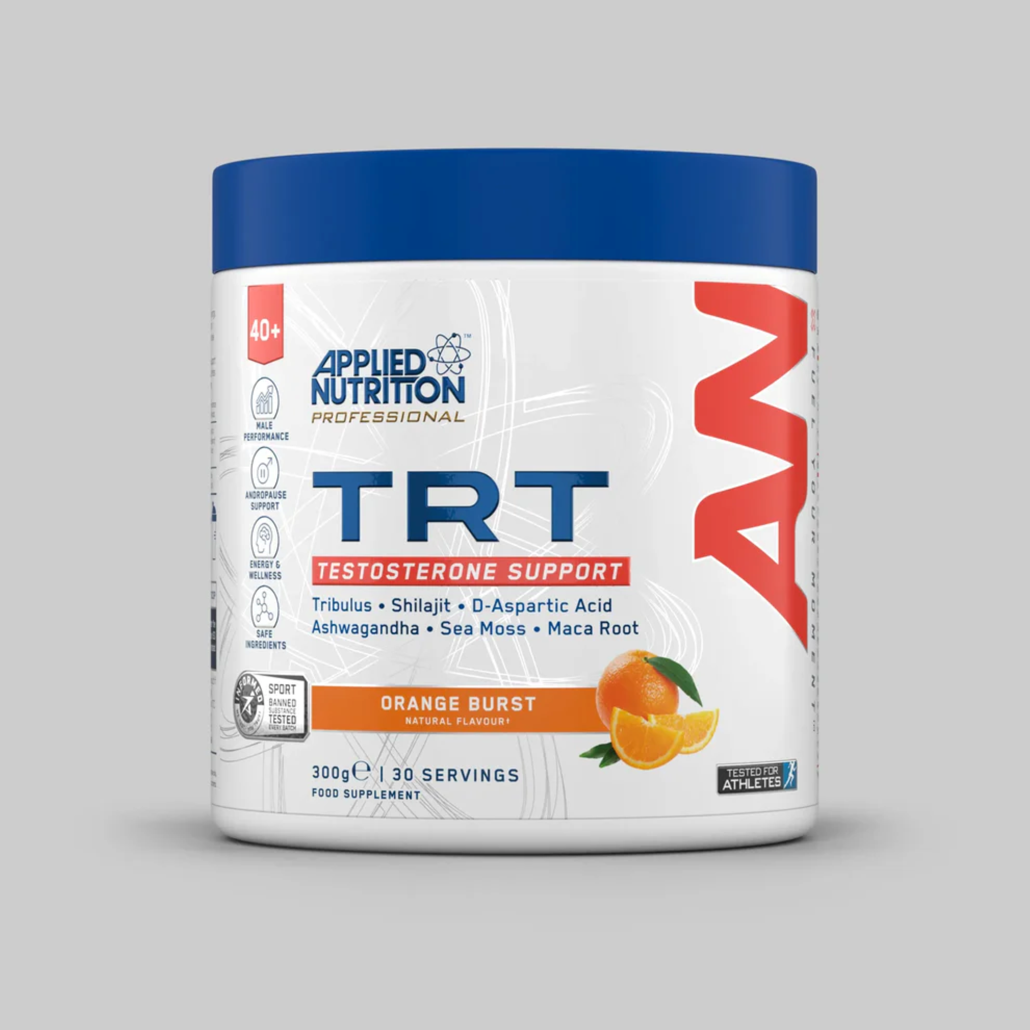 Suport pentru Testosteron, Applied Nutrition, TRT Testosterone Support, 300g