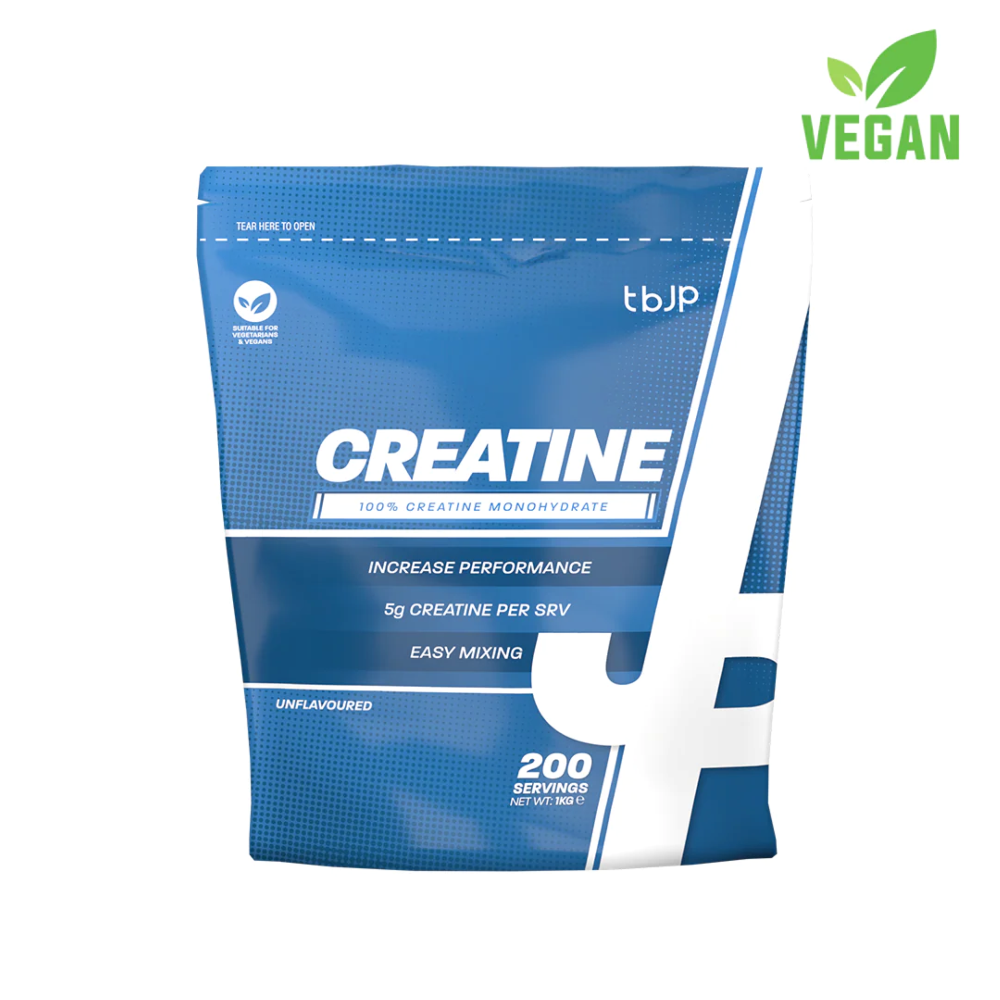 Creatina Monohidrata, Trained by JP, Creatine Monohydrate, 1000g