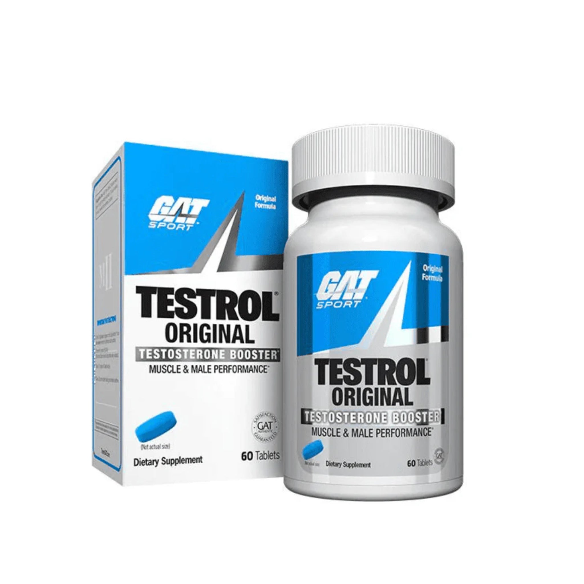 Stimulator Testosteron, Gat Sport, Testrol Original, 60 Tablete