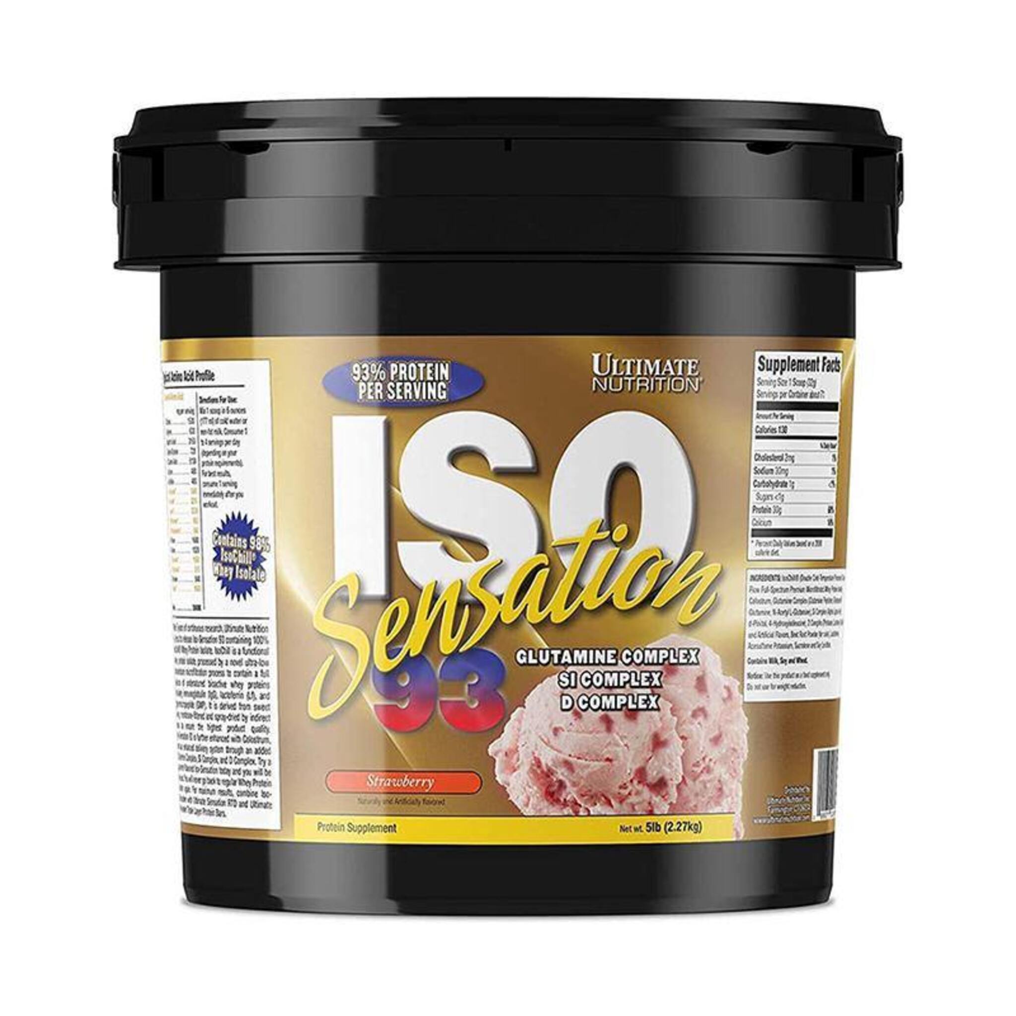 Black Friday - Reduceri Proteina din Zer, Ultimate Nutrition, Iso Sensation 93, 2.27kg Promotie