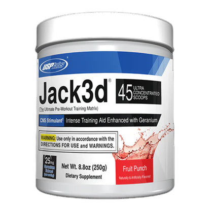 Pre-Workout, USP Labs, Jack3d, 248g