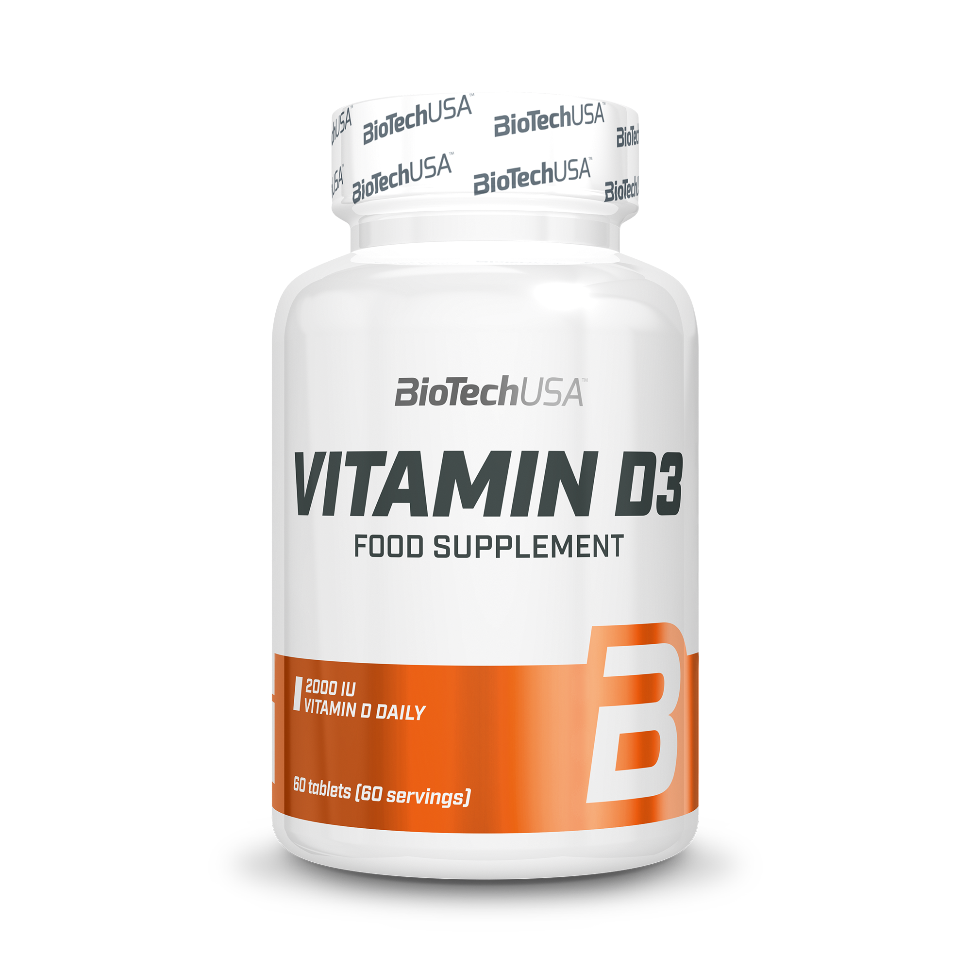 Vitamina D3, BioTechUSA, Vitamin D3, 60 Tablete