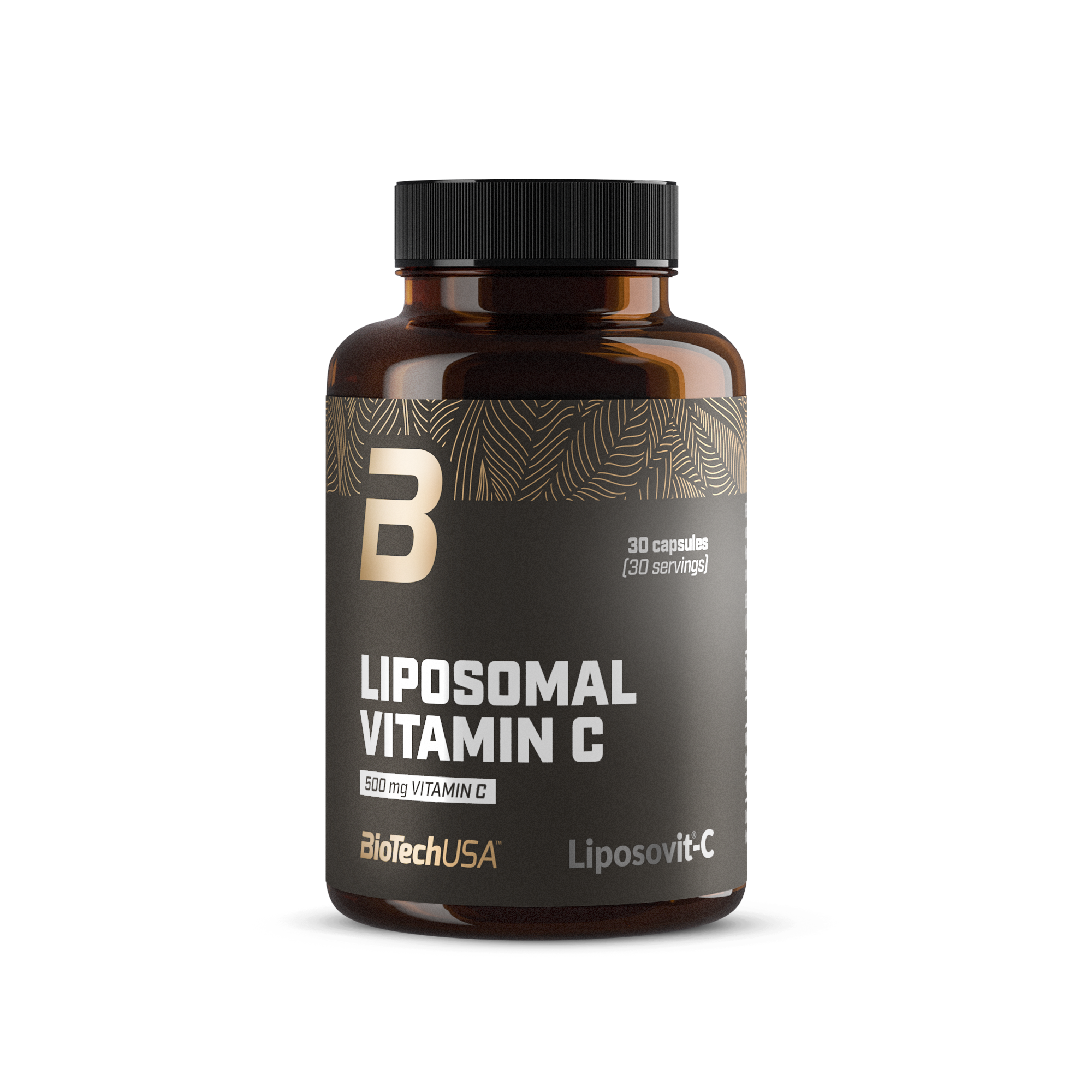 Vitamina C Lipozomală, BioTechUSA, Liposomal Vitamin C, 30 Capsule