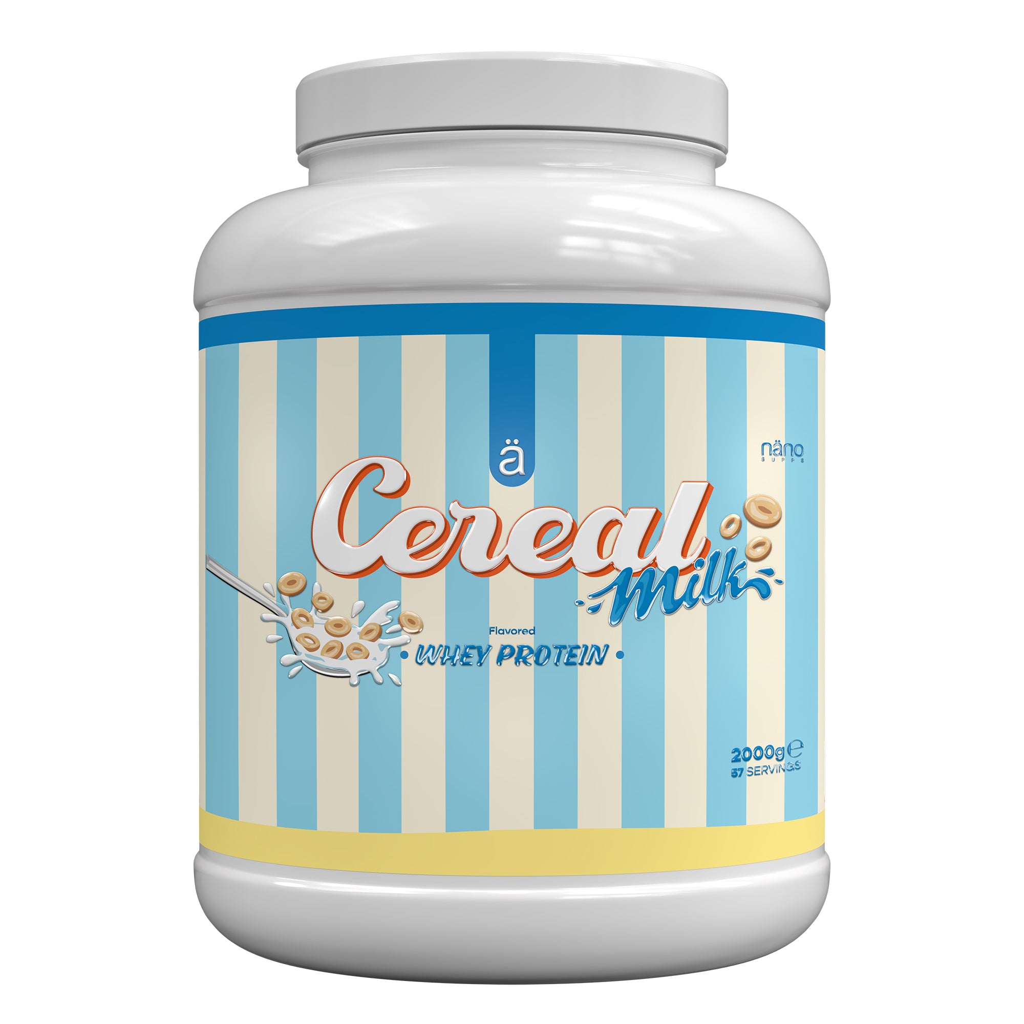 Proteina din Zer, Nanosupps, Whey Protein, 2000g
