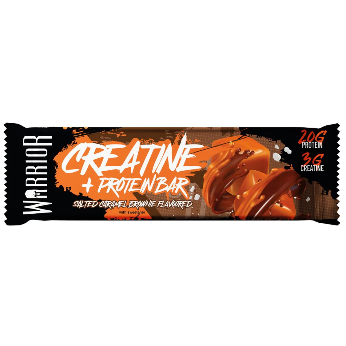Baton Proteic si Creatina, Warrior, Creatine + Protein Bar, 75g