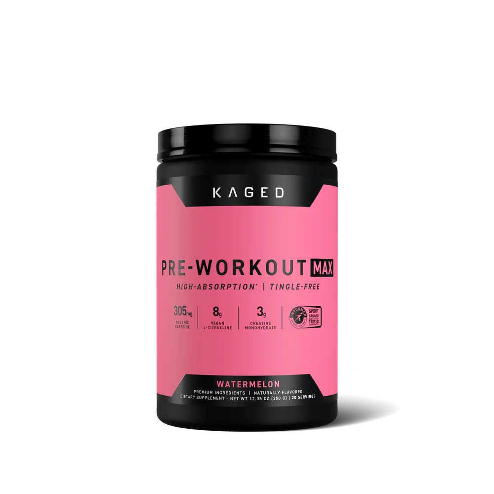 Pre-Workout, Kaged Muscle, Pre-Workout MAX, 20 Portii