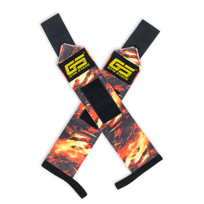 Fase pentru Incheieturi, Gym Stack, Wrist Wraps, Orange