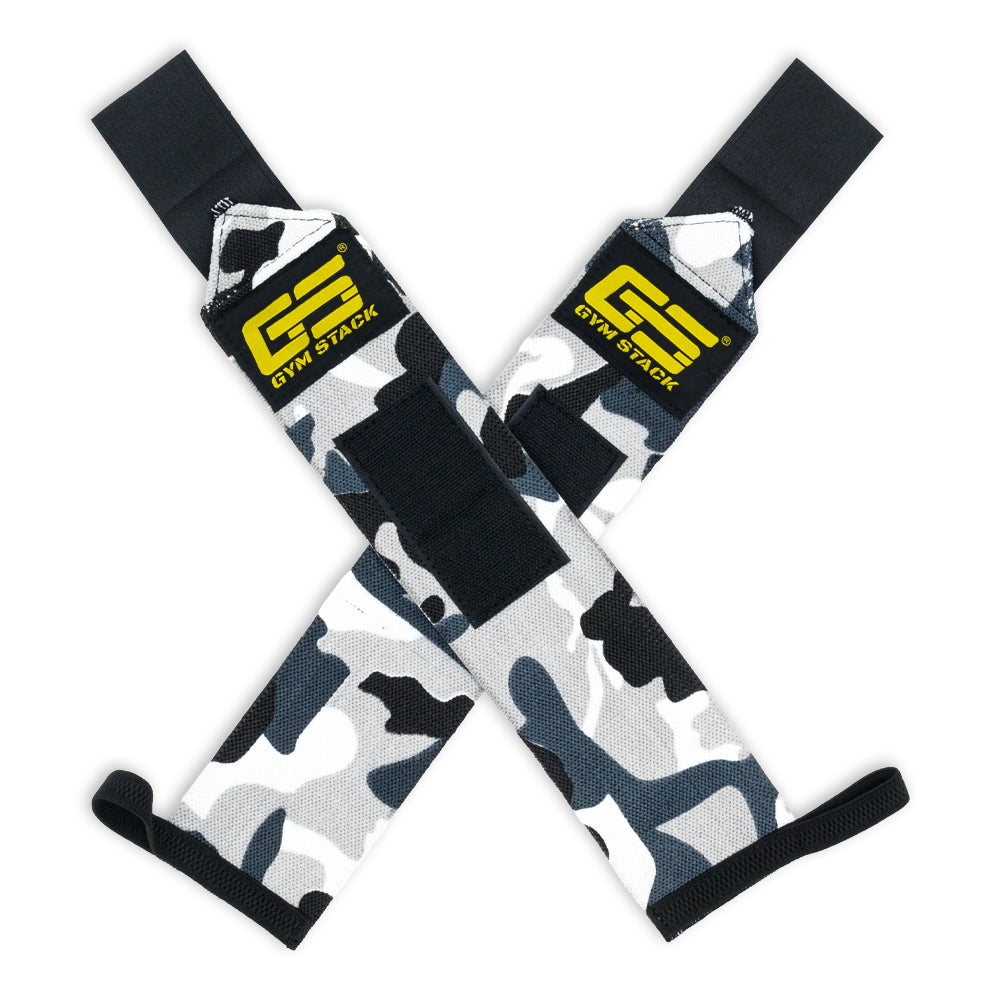 Fase pentru Incheieturi, Gym Stack, Wrist Wraps, White Army