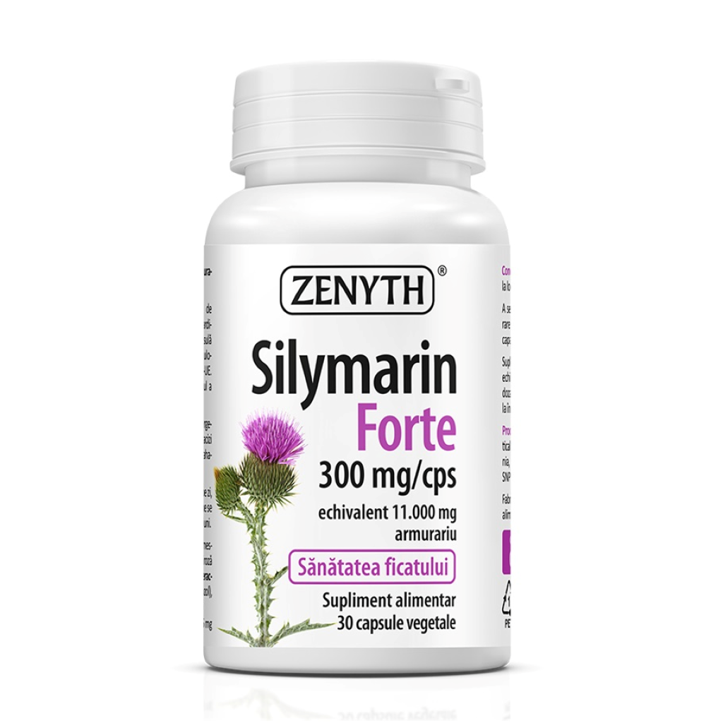 Silimarina, Zenyth, Silymarin Forte, 30 Capsule