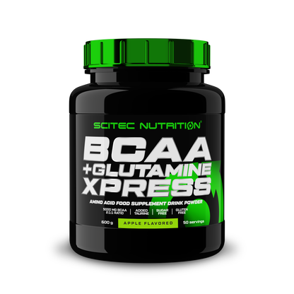 Aminoacizi BCAA si Glutamina, Scitec Nutrition, BCAA + Glutamine Xpress, 600g