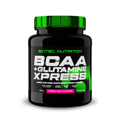 Aminoacizi BCAA si Glutamina, Scitec Nutrition, BCAA + Glutamine Xpress, 600g